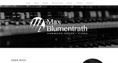 Desktop Screenshot of maxblumentrath.com